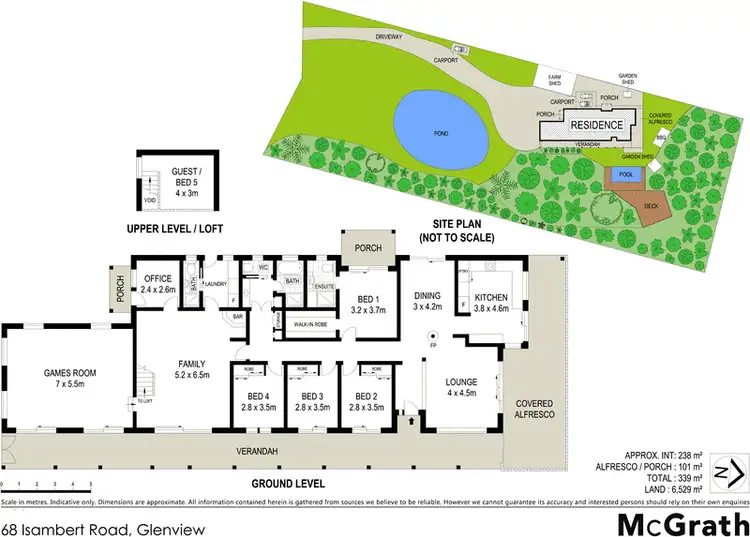 Floorplan of Homely house listing, 68 Isambert Road, Glenview QLD 4553
