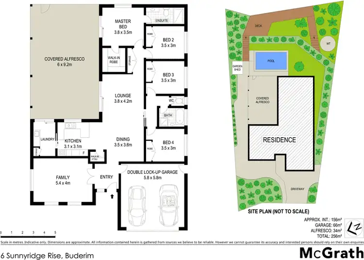 Floorplan of Homely house listing, 6 Sunnyridge Rise, Buderim QLD 4556