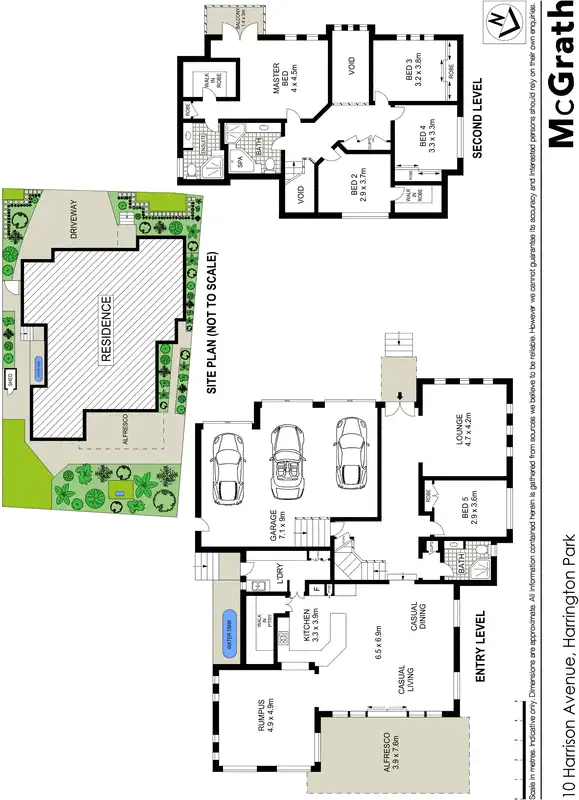 Floorplan of Homely house listing, 10 Harrison Avenue, Harrington Park NSW 2567