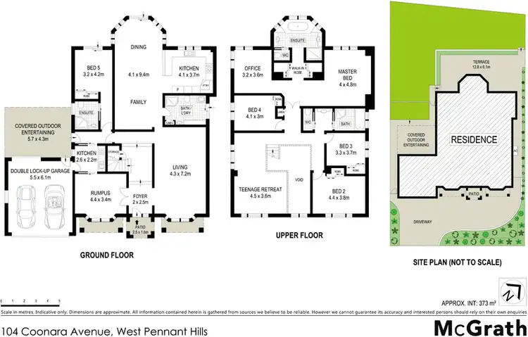 Floorplan of Homely house listing, 104 Coonara Avenue, West Pennant Hills NSW 2125