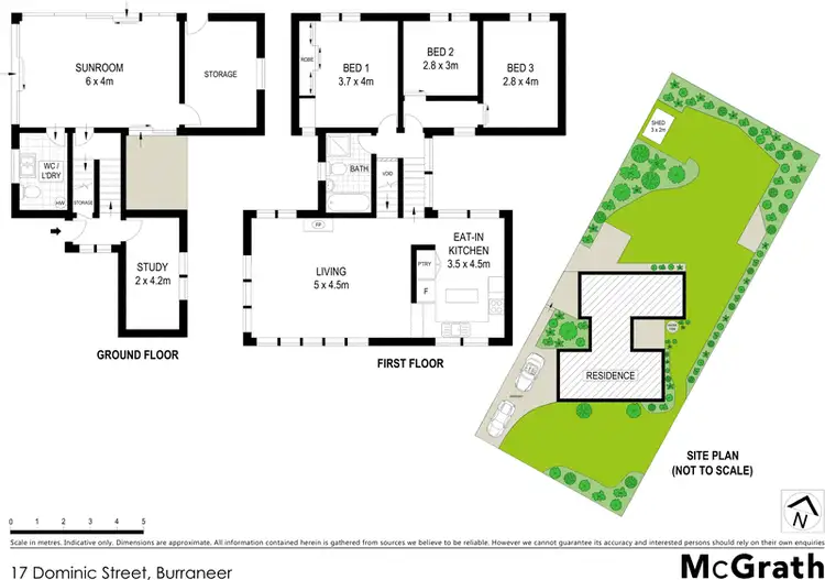 Floorplan of Homely house listing, 17 Dominic Street, Burraneer NSW 2230