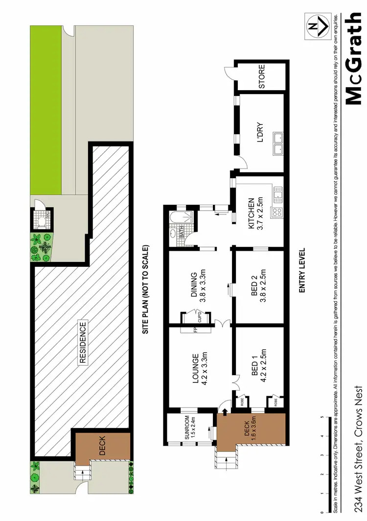 Floorplan of Homely house listing, 234 West Street, Crows Nest NSW 2065