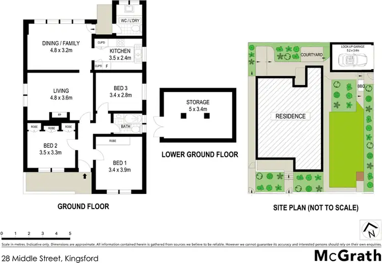 Floorplan of Homely house listing, 28 Middle Street, Kingsford NSW 2032