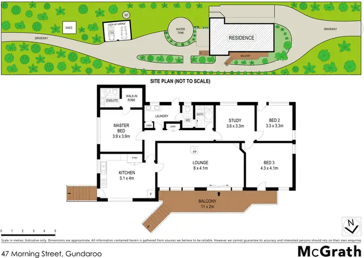 Floorplan of Homely house listing, 47 Morning Street, Gundaroo NSW 2620