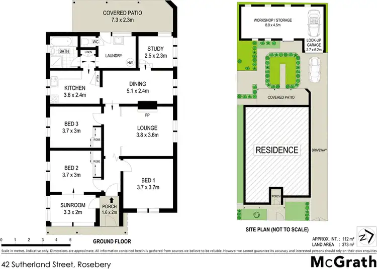 Floorplan of Homely house listing, 42 Sutherland Street, Rosebery NSW 2018