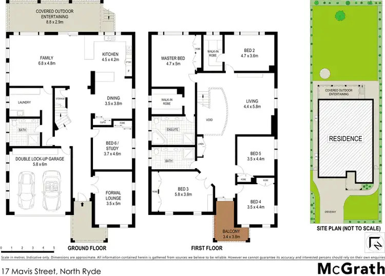 Floorplan of Homely house listing, 17 Mavis Street, North Ryde NSW 2113
