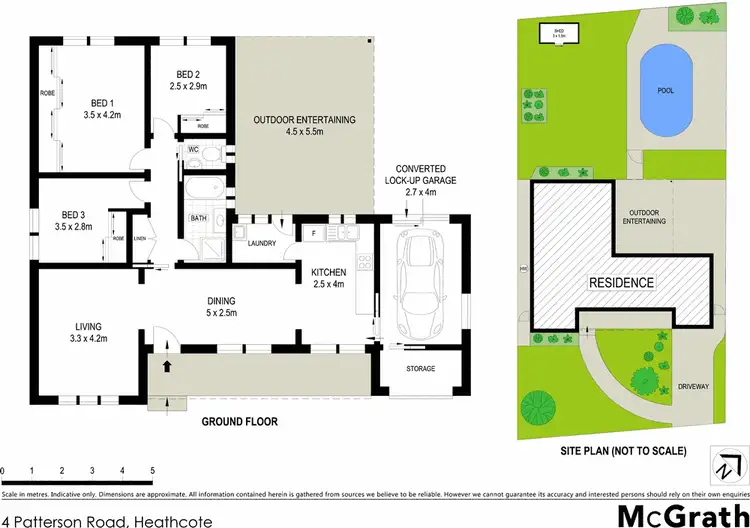 Floorplan of Homely house listing, 4 Patterson Road, Heathcote NSW 2233