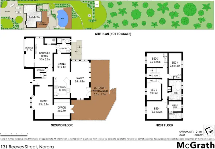 Floorplan of Homely house listing, 131 Reeves Street, Narara NSW 2250