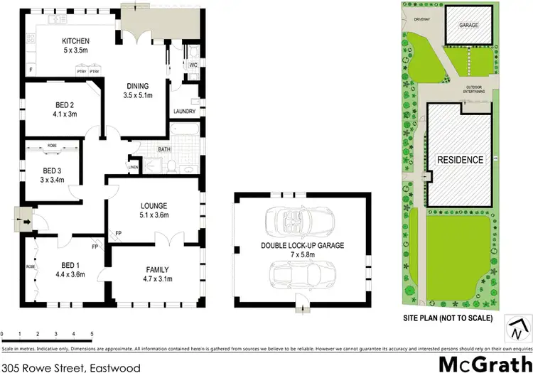 Floorplan of Homely house listing, 305 Rowe Street, Eastwood NSW 2122