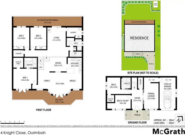 Floorplan of Homely house listing, 4 Knight Close, Ourimbah NSW 2258