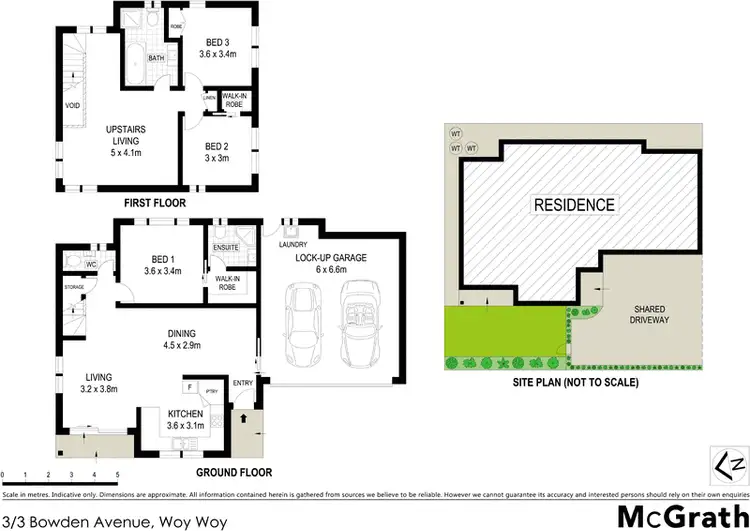 Floorplan of Homely townhouse listing, 3/3 Bowden Road, Woy Woy NSW 2256