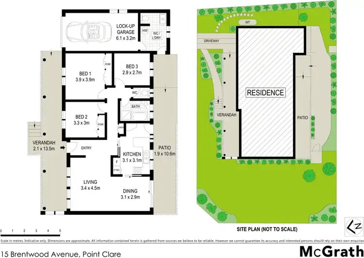 Floorplan of Homely house listing, 15 Brentwood Avenue, Point Clare NSW 2250