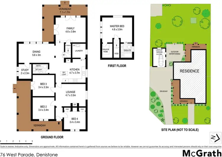 Floorplan of Homely house listing, 76 West Parade, Denistone NSW 2114