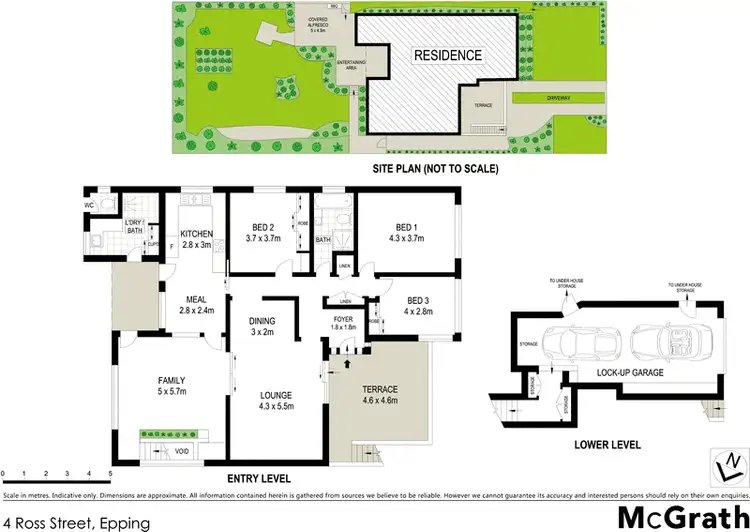 Floorplan of Homely house listing, 4 Ross Street, Epping NSW 2121