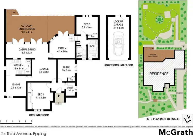 Floorplan of Homely house listing, 24 Third Avenue, Epping NSW 2121
