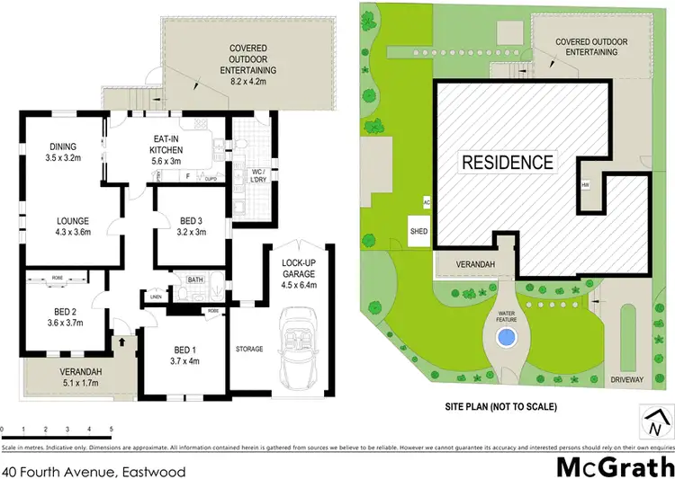Floorplan of Homely house listing, 40 Fourth Avenue, Eastwood NSW 2122
