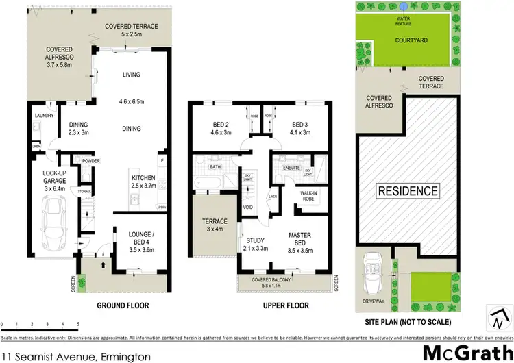 Floorplan of Homely house listing, 11 Seamist Avenue, Ermington NSW 2115