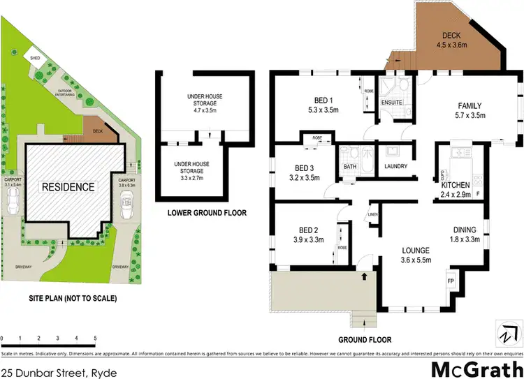 Floorplan of Homely house listing, 25 Dunbar Street, Ryde NSW 2112