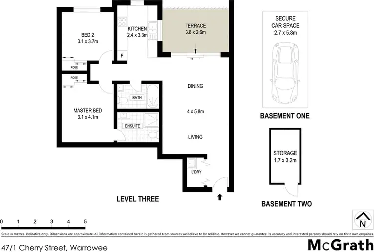 Floorplan of Homely apartment listing, 47/1 Cherry Street, Warrawee NSW 2074