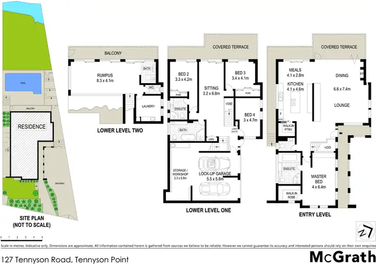 Floorplan of Homely house listing, 127 Tennyson Road, Tennyson Point NSW 2111