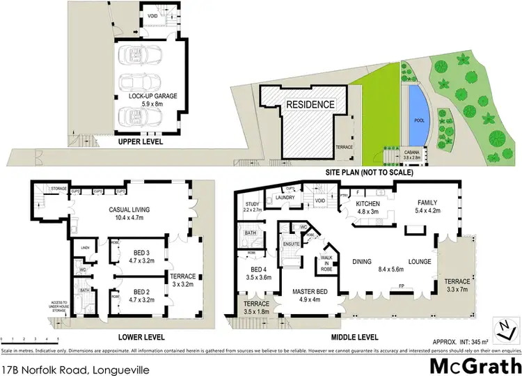 Floorplan of Homely house listing, 17B Norfolk Road, Longueville NSW 2066