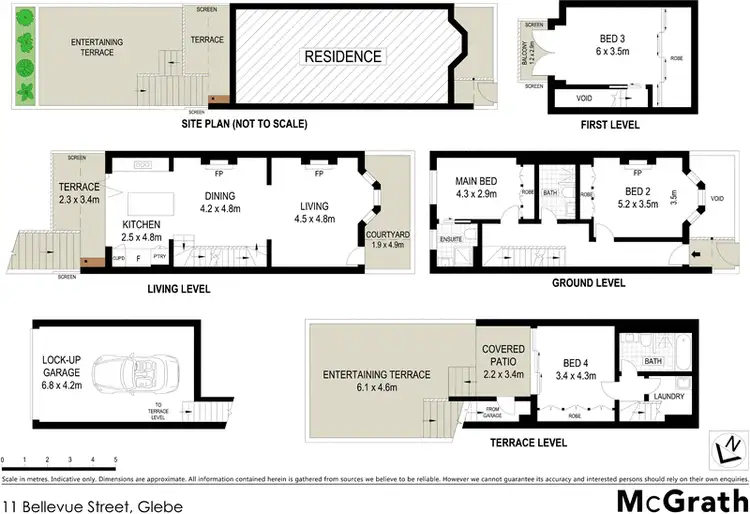 Floorplan of Homely house listing, 11 Bellevue Street, Glebe NSW 2037