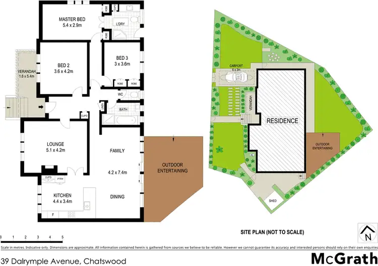 Floorplan of Homely house listing, 39 Dalrymple Avenue, Chatswood NSW 2067