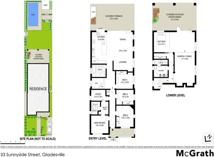 Floorplan of Homely house listing, 33 Sunnyside Street, Gladesville NSW 2111