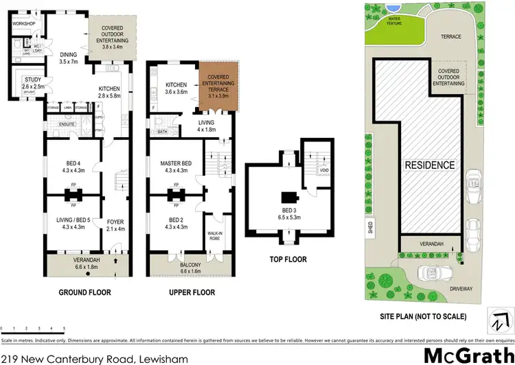 Floorplan of Homely house listing, 219 New Canterbury Road, Lewisham NSW 2049