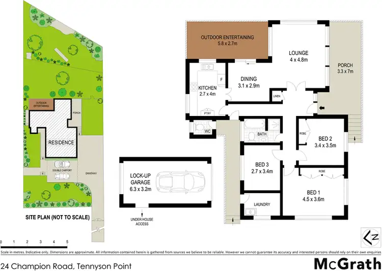 Floorplan of Homely house listing, 24 Champion Road, Tennyson Point NSW 2111
