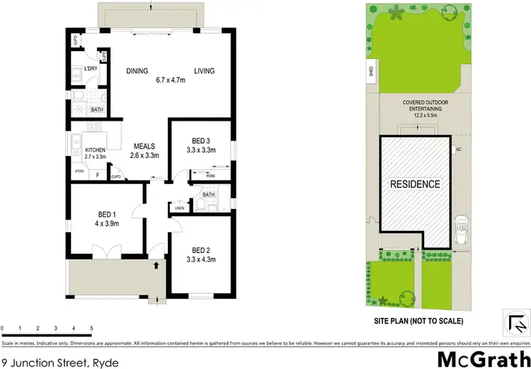 Floorplan of Homely house listing, 9 Junction Street, Ryde NSW 2112