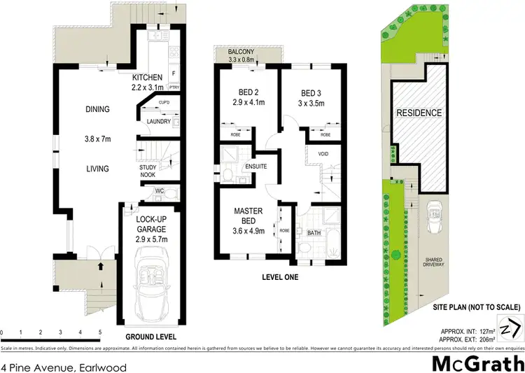 Floorplan of Homely house listing, 4 Pine Avenue, Earlwood NSW 2206