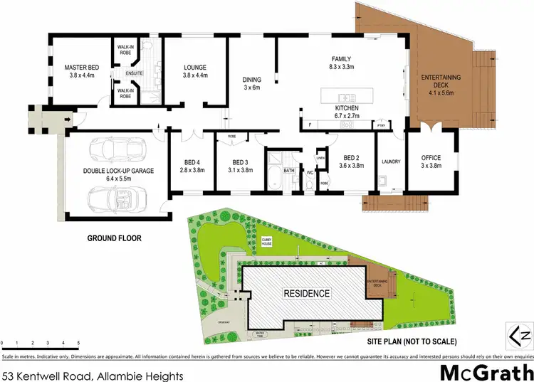 Floorplan of Homely house listing, 53 Kentwell Road, Allambie Heights NSW 2100