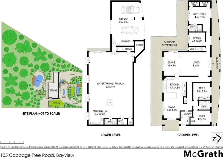 Floorplan of Homely house listing, 105 Cabbage Tree Road, Bayview NSW 2104
