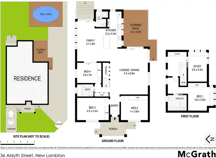 Floorplan of Homely house listing, 36 Aldyth Street, New Lambton NSW 2305