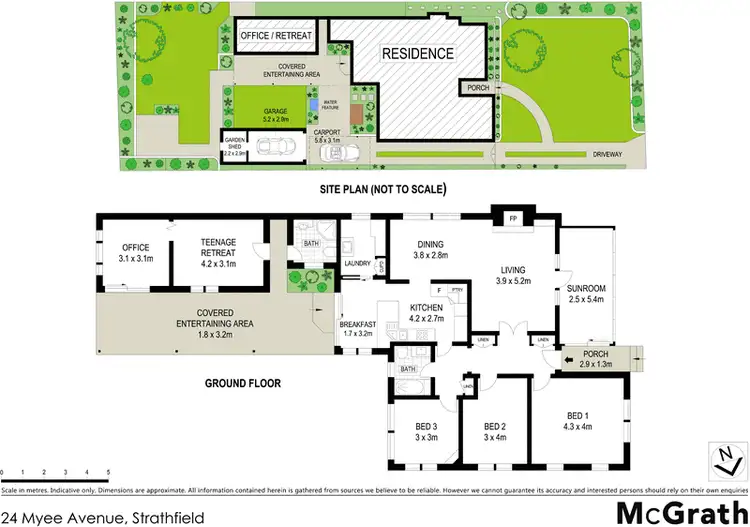 Floorplan of Homely house listing, 24 Myee Avenue, Strathfield NSW 2135