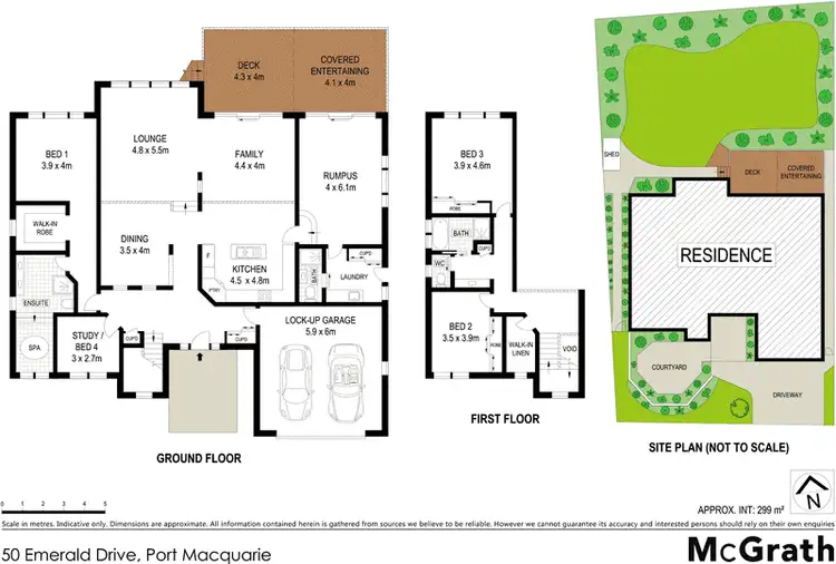 Floorplan of Homely house listing, 50 Emerald Drive, Port Macquarie NSW 2444