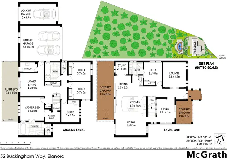 Floorplan of Homely house listing, 52 Buckingham Way, Elanora QLD 4221