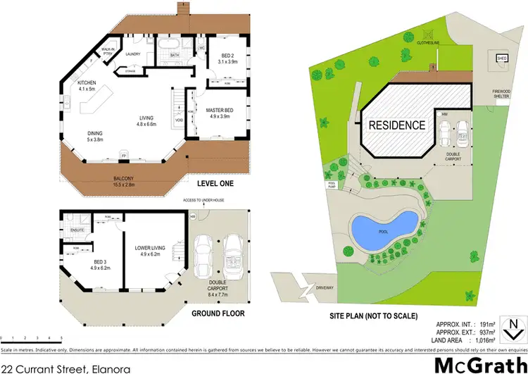 Floorplan of Homely house listing, 22 Currant Street, Elanora QLD 4221