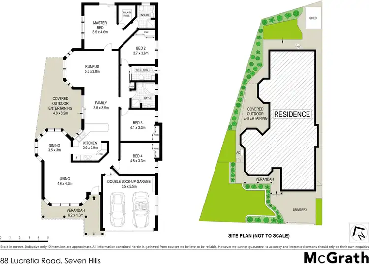 Floorplan of Homely house listing, 88 Lucretia Road, Seven Hills NSW 2147