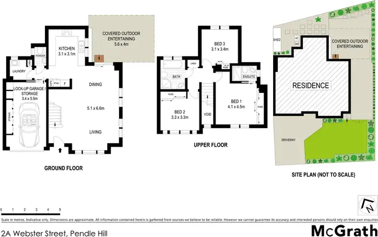 Floorplan of Homely house listing, 2A Webster Street, Pendle Hill NSW 2145