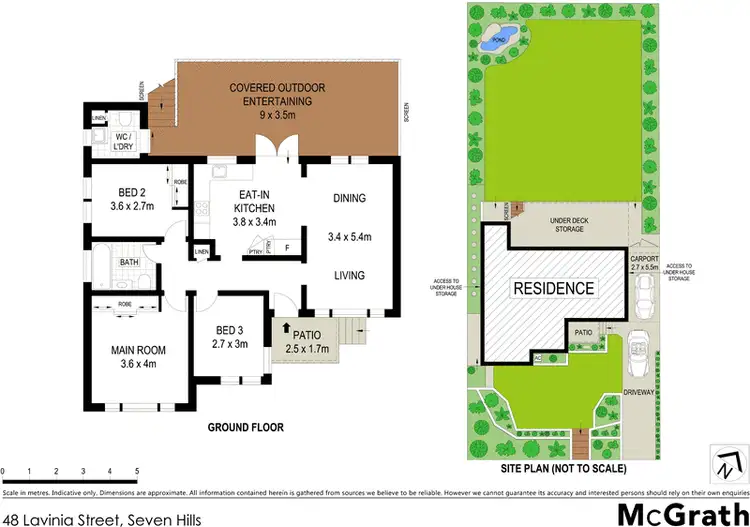 Floorplan of Homely house listing, 48 Lavinia Street, Seven Hills NSW 2147