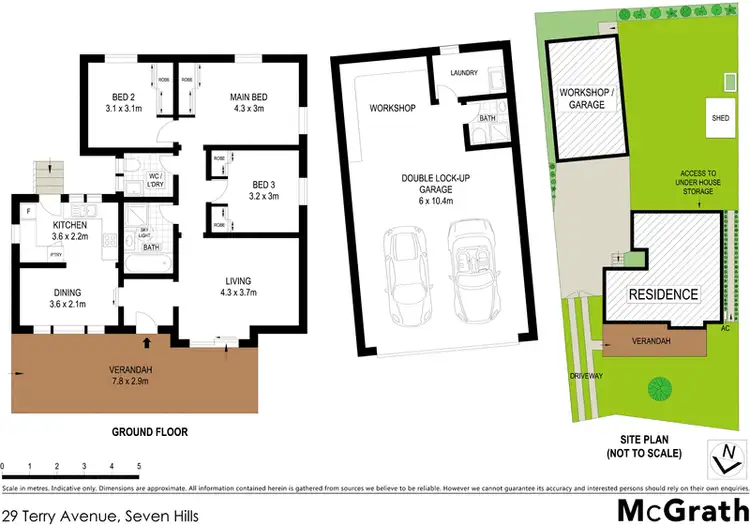 Floorplan of Homely house listing, 29 Terry Avenue, Seven Hills NSW 2147