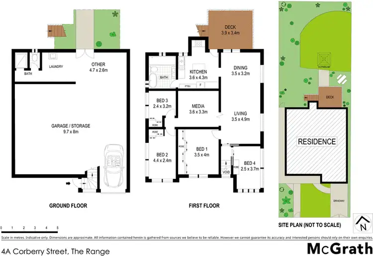 Floorplan of Homely house listing, 4A Corberry Street, The Range QLD 4700