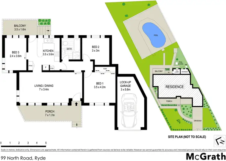 Floorplan of Homely house listing, 99 North Road, Ryde NSW 2112