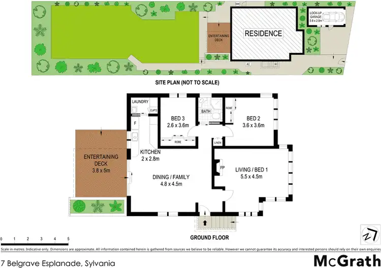Floorplan of Homely house listing, 7 Belgrave Esplanade, Sylvania NSW 2224
