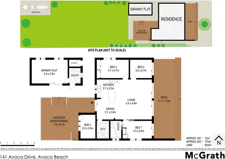 Floorplan of Homely house listing, 141 Avoca Drive, Avoca Beach NSW 2251