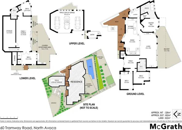 Floorplan of Homely house listing, 60 Tramway Road, North Avoca NSW 2260
