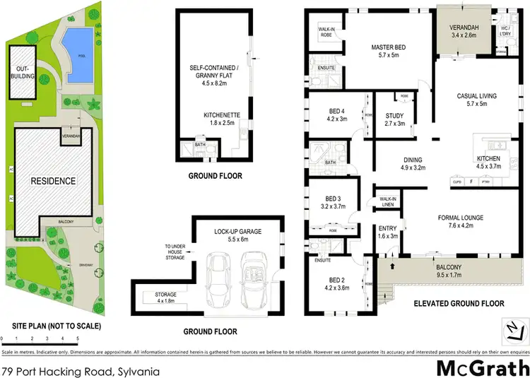 Floorplan of Homely house listing, 79 Port Hacking Road, Sylvania NSW 2224