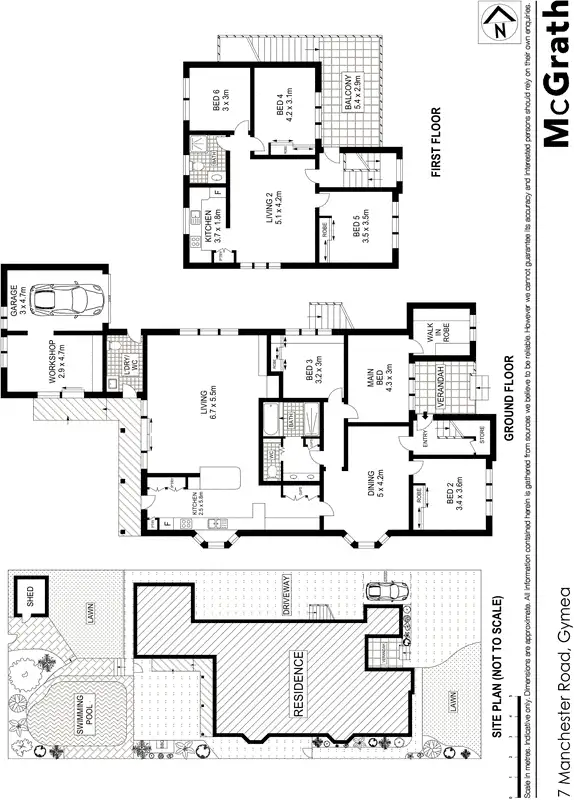 Floorplan of Homely house listing, 7 Manchester Road, Gymea NSW 2227